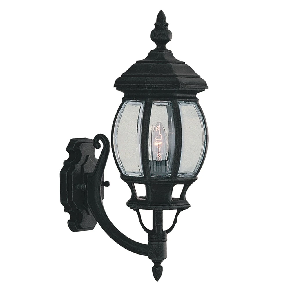 Cast Aluminium Up Light Outdoor Wall Clear Glass Ip44 | Washington Lighting and Interiors Cast Aluminium Up Light Outdoor Wall Clear Glass Ip44 | Washington Lighting and Interiors