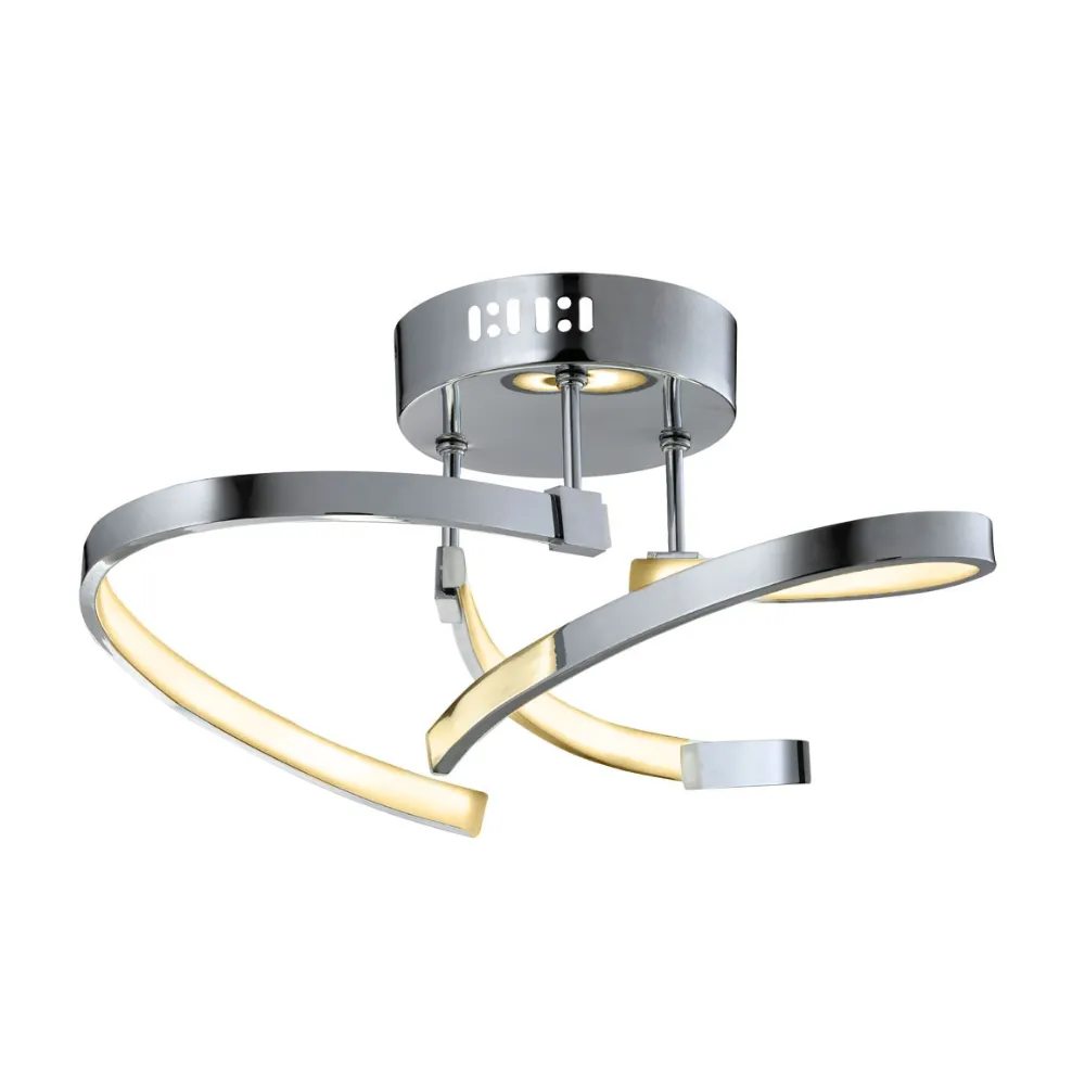 Alpine 3 Arm Led Semi Flush 3000k | Washington Lighting and Interiors Alpine 3 Arm Led Semi Flush 3000k | Washington Lighting and Interiors