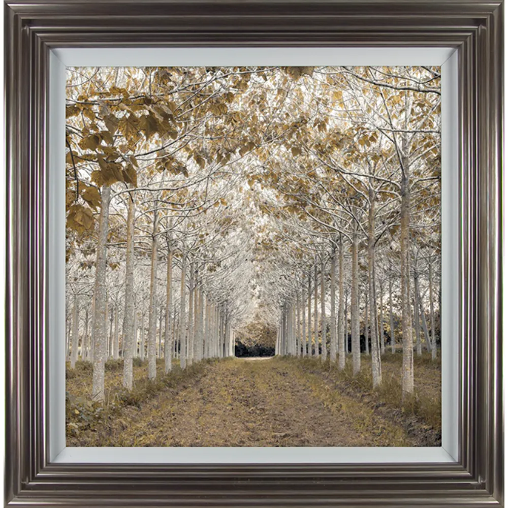 Landscape Square Framed in Green White 88cm X 88cm | Washington Lighting and Interiors Landscape Square Framed in Green White 88cm X 88cm | Washington Lighting and Interiors