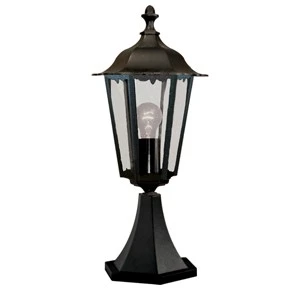 Traditional Black Small Outdoor Newel Post Ip44 | Washington Lighting and Interiors Traditional Black Small Outdoor Newel Post Ip44 | Washington Lighting and Interiors