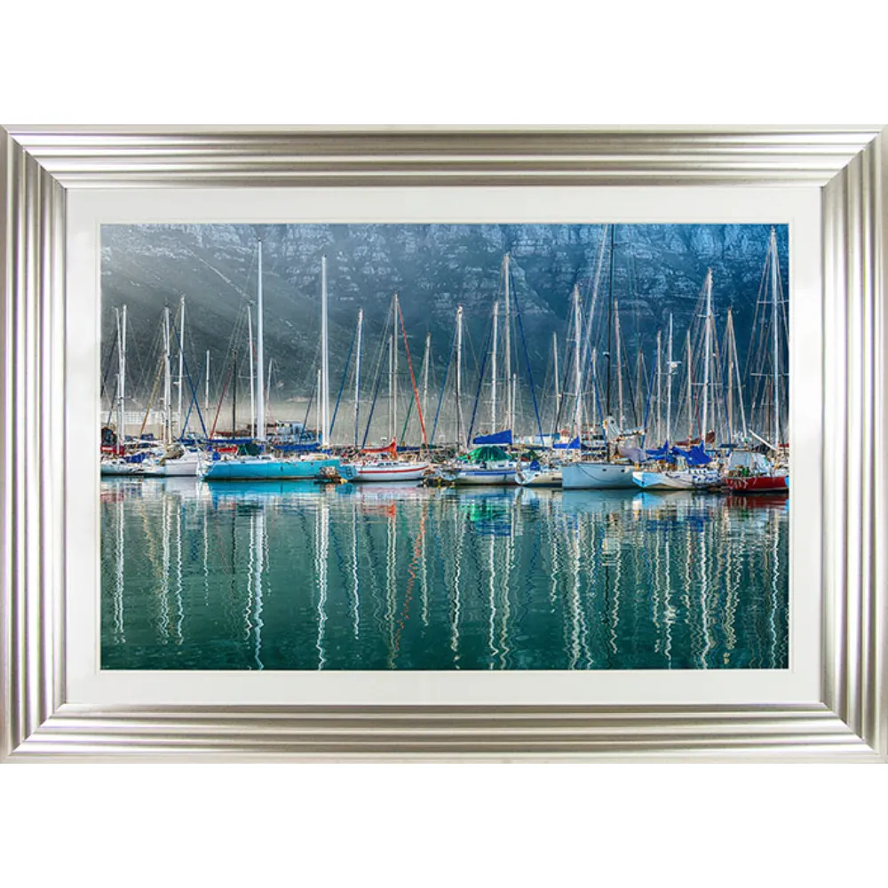 Coastal Landscape Framed in Blue 89cm X 1195cm | Washington Lighting and Interiors Coastal Landscape Framed in Blue 89cm X 1195cm | Washington Lighting and Interiors
