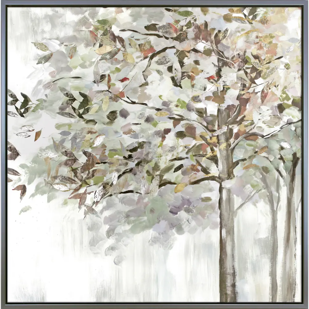 Landscape Square Framed in Brown Green White 95cm X 95cm | Washington Lighting and Interiors Landscape Square Framed in Brown Green White 95cm X 95cm | Washington Lighting and Interiors