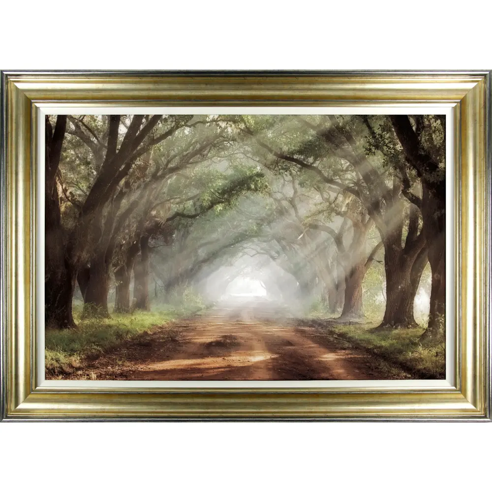 Landscape Landscape Framed in Brown Green 895cm X 124cm | Washington Lighting and Interiors Landscape Landscape Framed in Brown Green 895cm X 124cm | Washington Lighting and Interiors