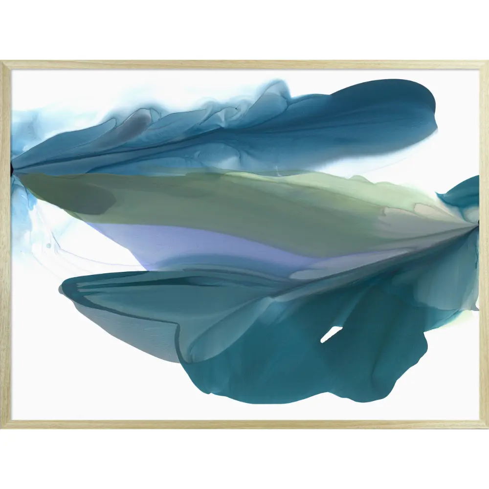 Abstract Landscape Framed in Blue White 70cm X 94cm | Washington Lighting and Interiors Abstract Landscape Framed in Blue White 70cm X 94cm | Washington Lighting and Interiors