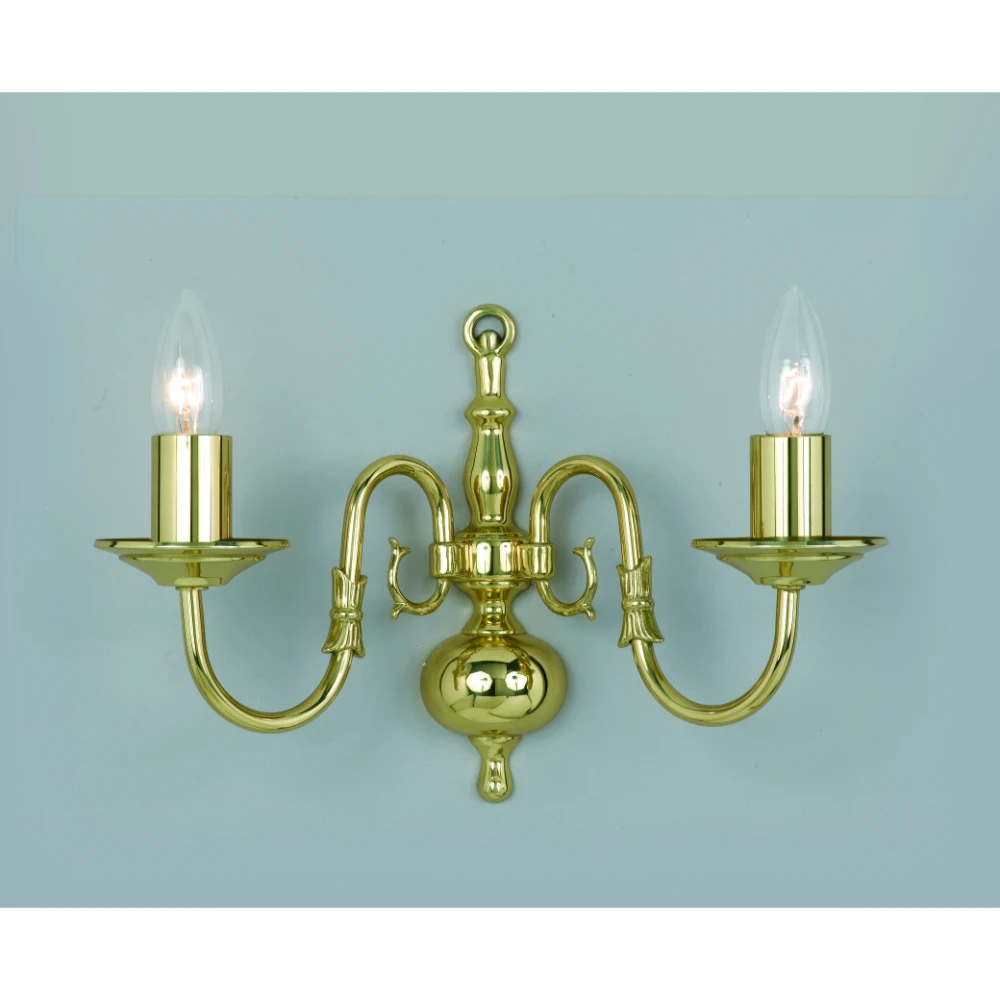 2 Light Fitting in Polished Brass Ses | Washington Lighting and Interiors 2 Light Fitting in Polished Brass Ses | Washington Lighting and Interiors