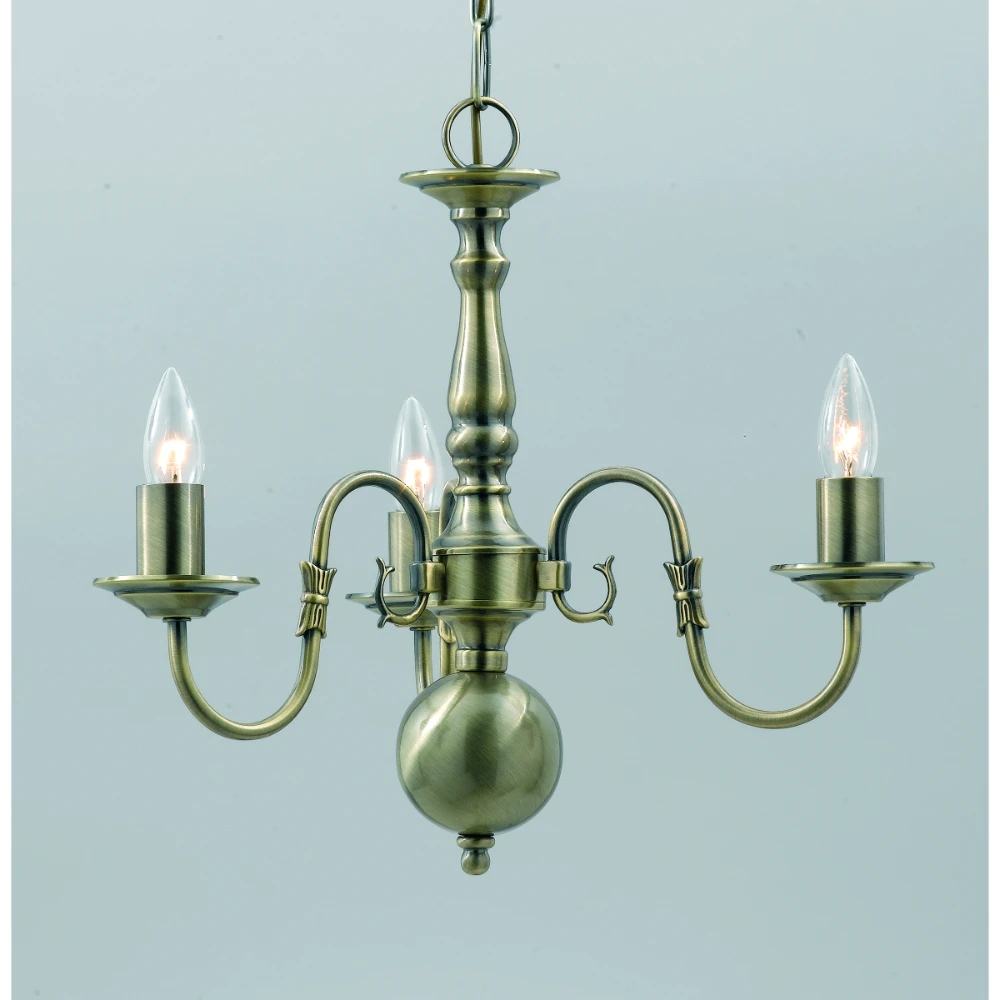 3 Light Fitting in Antique Brass Ses | Washington Lighting and Interiors 3 Light Fitting in Antique Brass Ses | Washington Lighting and Interiors