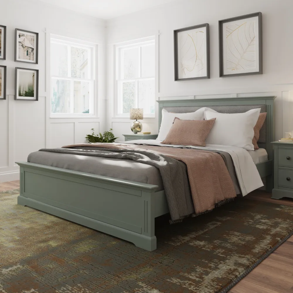 5'0 Bedframe Cactus Green | Washington Lighting and Interiors 5'0 Bedframe Cactus Green | Washington Lighting and Interiors