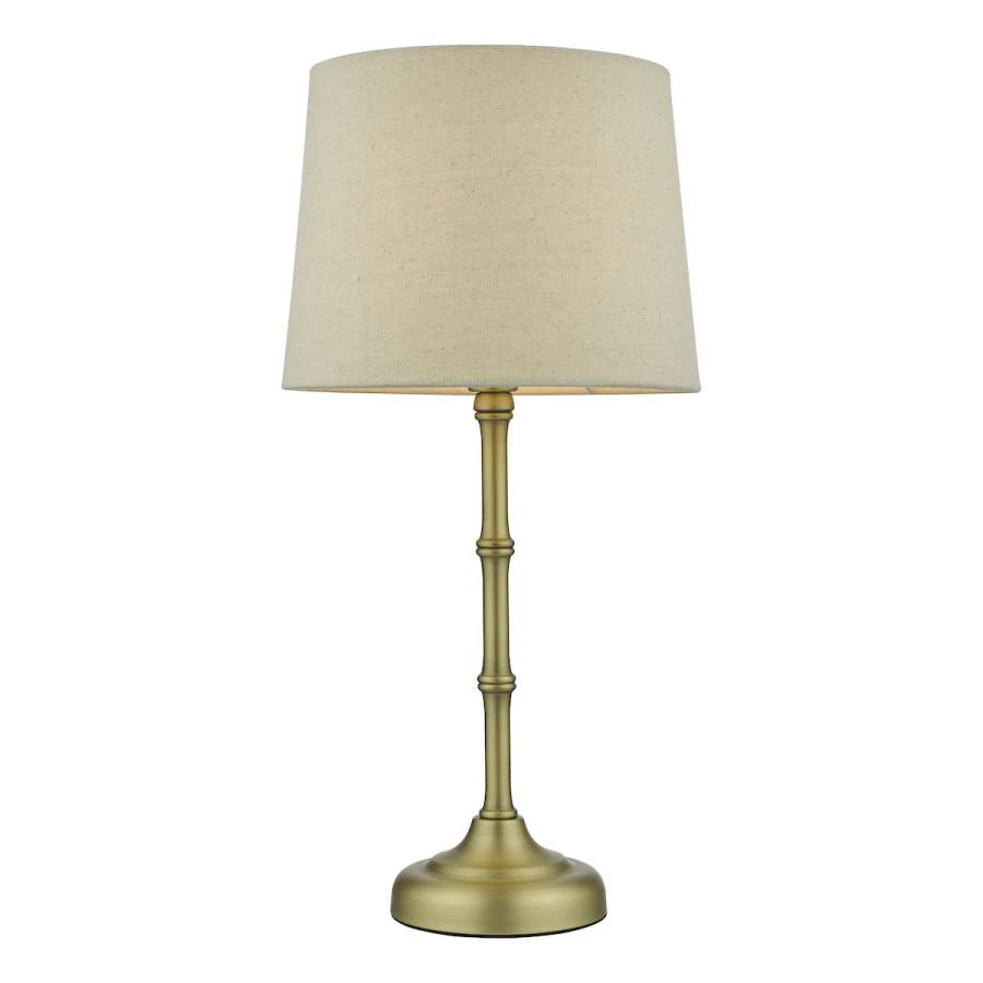 1 Light Table Lamp Antique Brass with Shade | Washington Lighting and Interiors 1 Light Table Lamp Antique Brass with Shade | Washington Lighting and Interiors