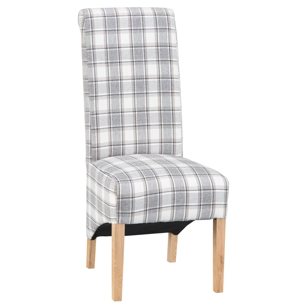 Chair Design 05 - Cappuccino Check | Washington Lighting and Interiors Chair Design 05 Cappuccino Check | Washington Lighting and Interiors