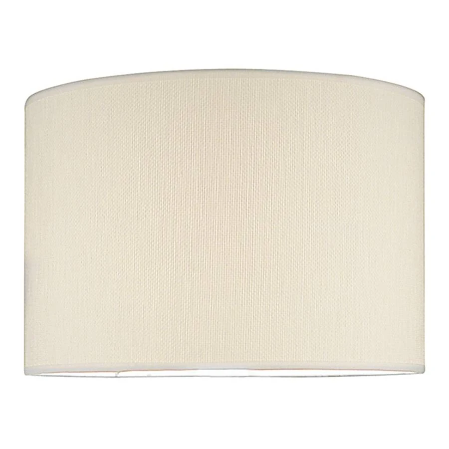 Ivory Cotton Drum Shade 38cm | Washington Lighting and Interiors Ivory Cotton Drum Shade 38cm | Washington Lighting and Interiors