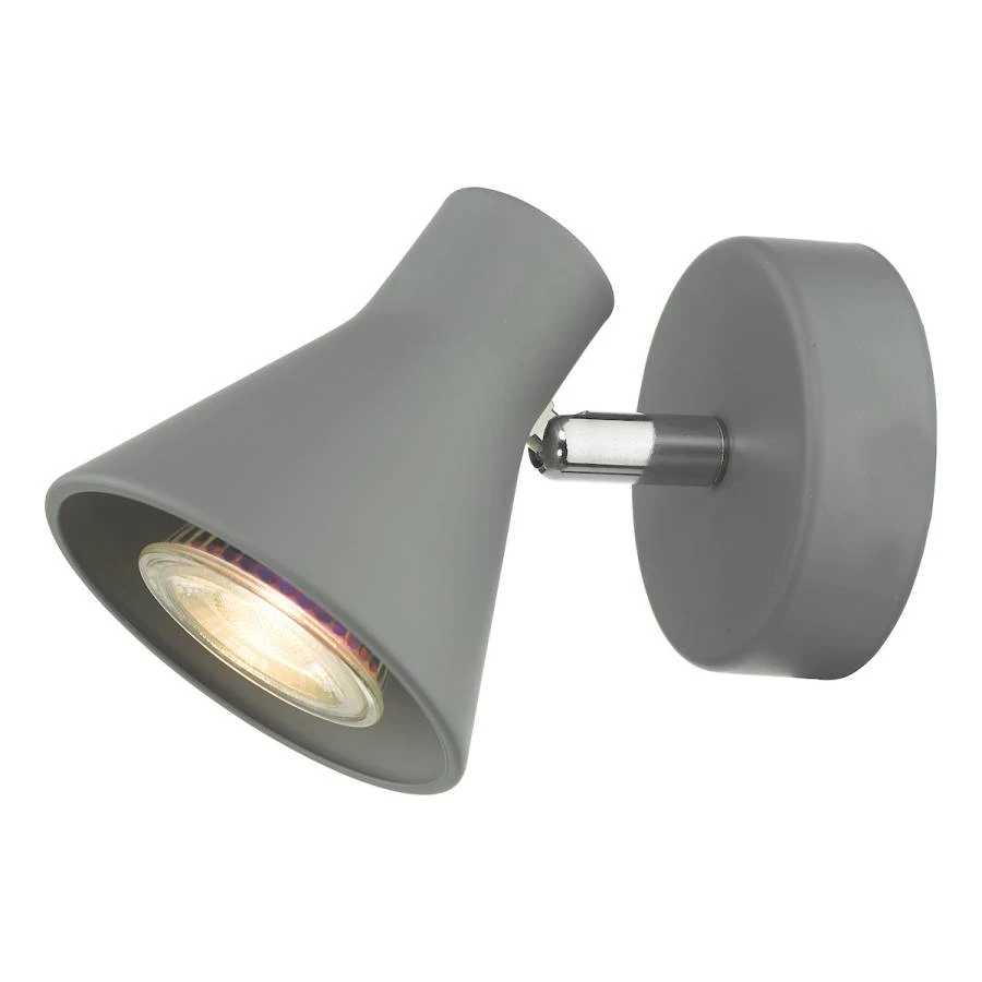 Single Spotlight Matt Grey | Washington Lighting and Interiors Single Spotlight Matt Grey | Washington Lighting and Interiors