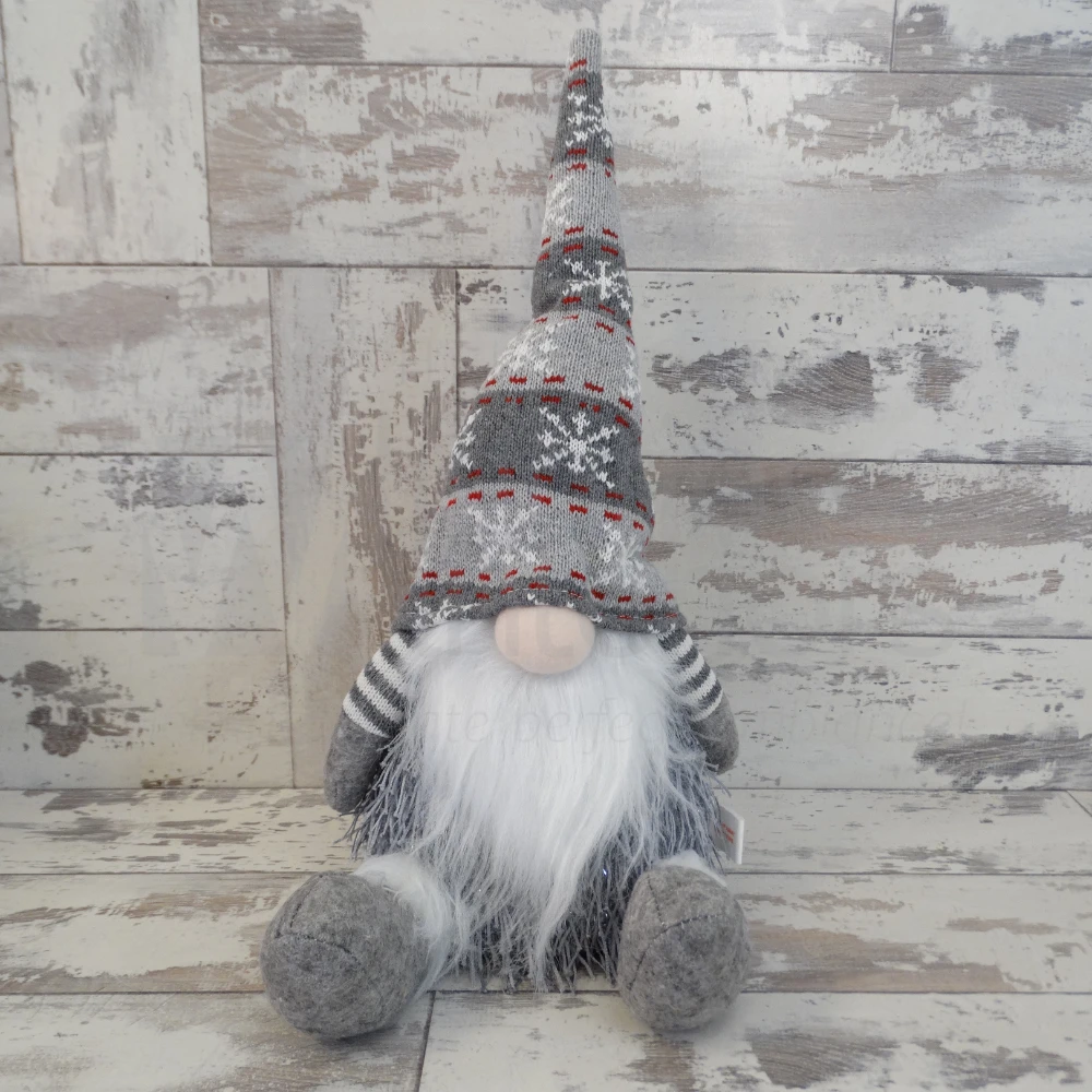 Sitting Soft Gonk in Grey and Red Outfit | Washington Lighting and Interiors Sitting Soft Gonk in Grey and Red Outfit | Washington Lighting and Interiors