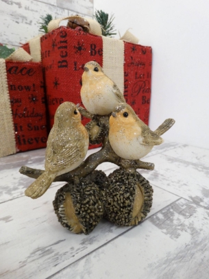 Three Little Christmas Birds