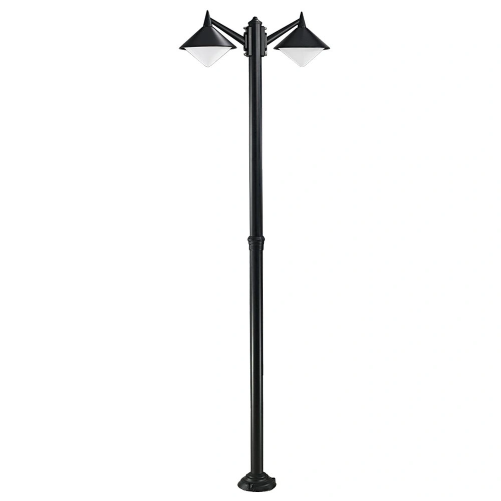 Exterior 2 Light Lamp-post in Black | Washington Lighting and Interiors Exterior 2 Light Lamp post in Black | Washington Lighting and Interiors
