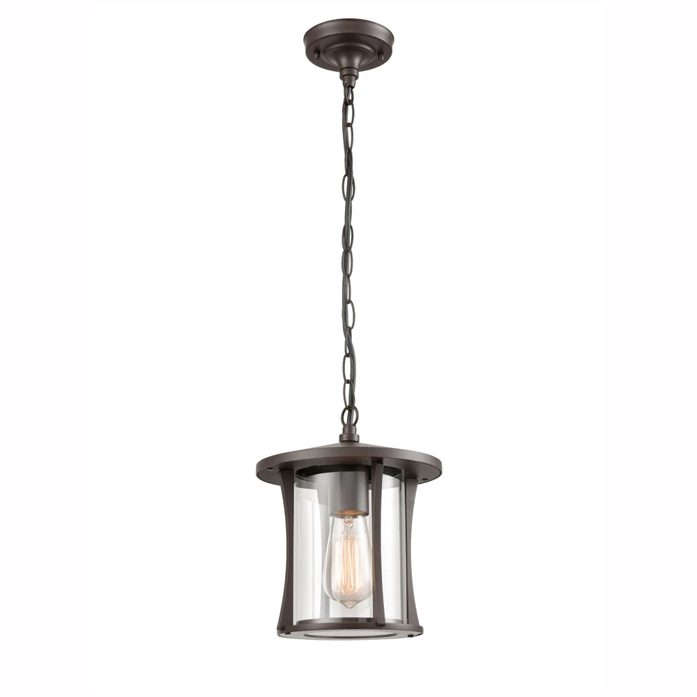 1 Light Interior Exterior Pendant Brown | Washington Lighting and Interiors 1 Light Interior Exterior Pendant Brown | Washington Lighting and Interiors