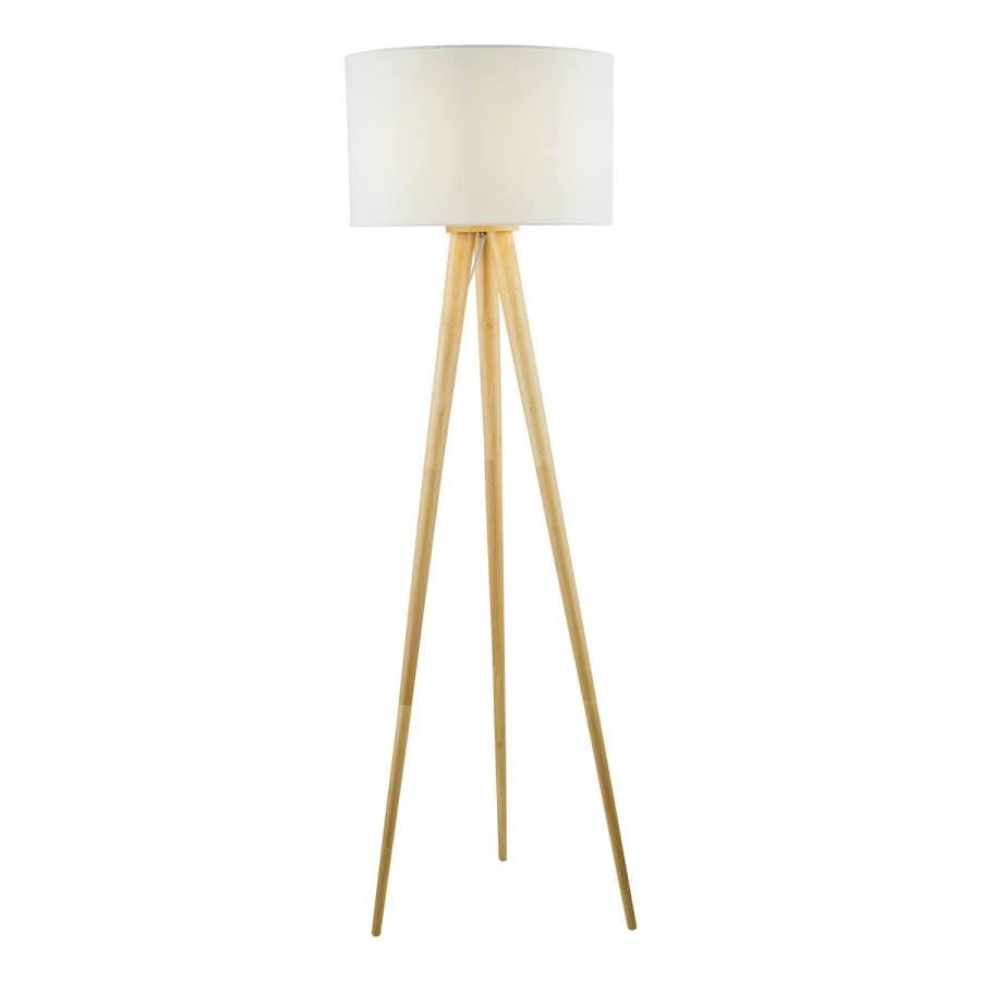 Tripod Floor Lamp Light Oak Base Only | Washington Lighting and Interiors Tripod Floor Lamp Light Oak Base Only | Washington Lighting and Interiors