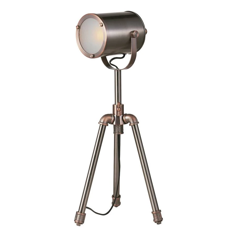 Task Table Lamp Antique Silver and Copper | Washington Lighting and Interiors Task Table Lamp Antique Silver and Copper | Washington Lighting and Interiors