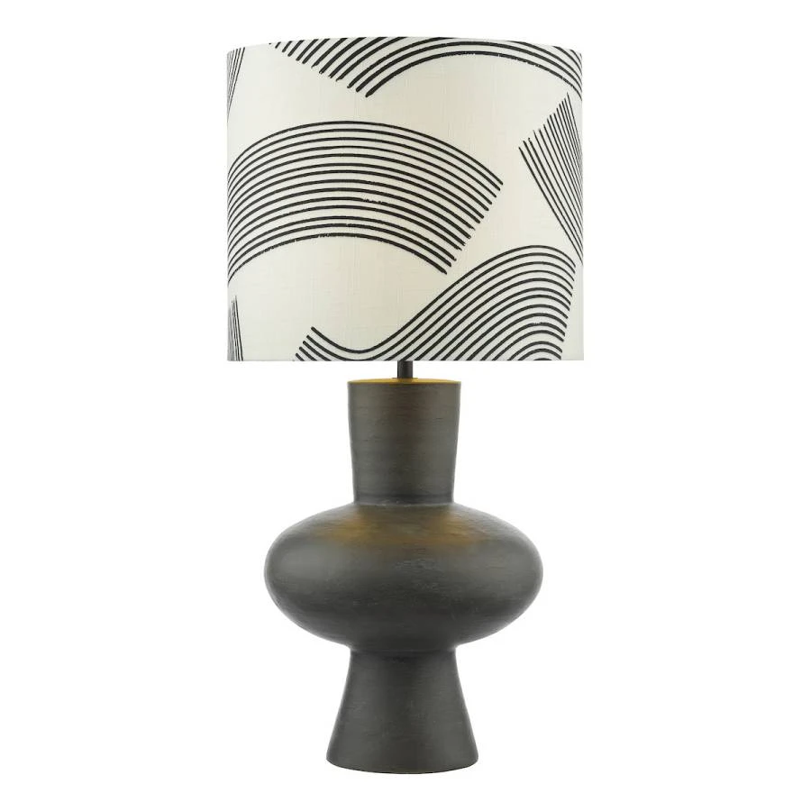 1 Light Table Lamp Blackbronze with Shade | Washington Lighting and Interiors 1 Light Table Lamp Blackbronze with Shade | Washington Lighting and Interiors