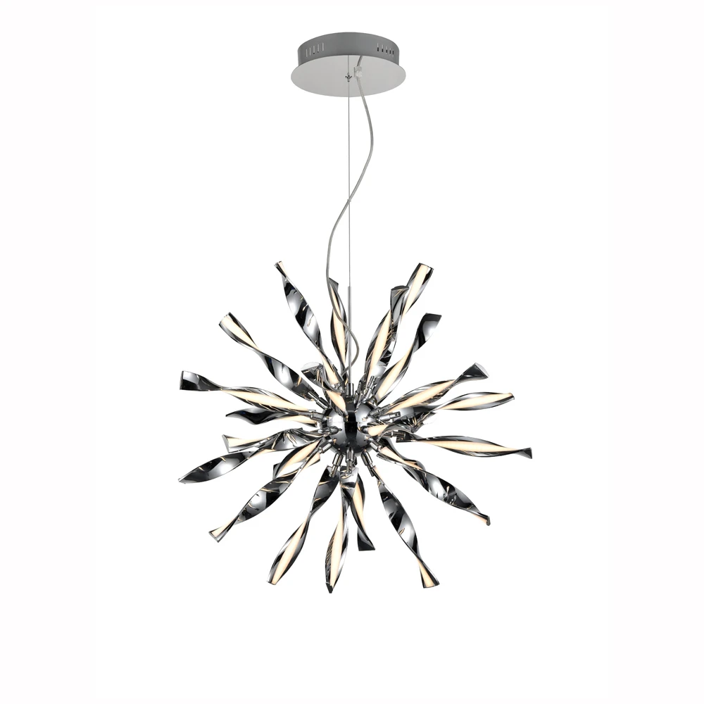 24 Light Interior Pendant Chrome | Washington Lighting and Interiors 24 Light Interior Pendant Chrome | Washington Lighting and Interiors