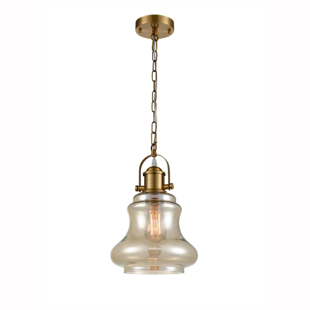 1 Light Interior Pendant Antique Brass | Washington Lighting and Interiors 1 Light Interior Pendant Antique Brass | Washington Lighting and Interiors