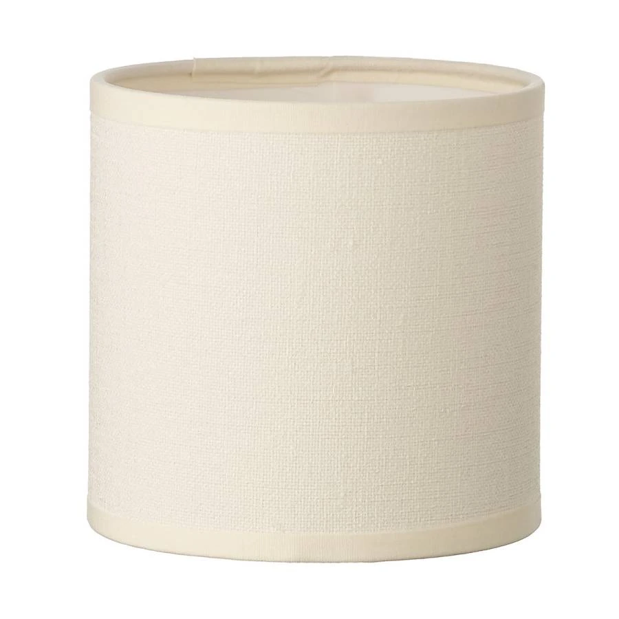 Cream Cotton Drum Shade 12cm | Washington Lighting and Interiors Cream Cotton Drum Shade 12cm | Washington Lighting and Interiors