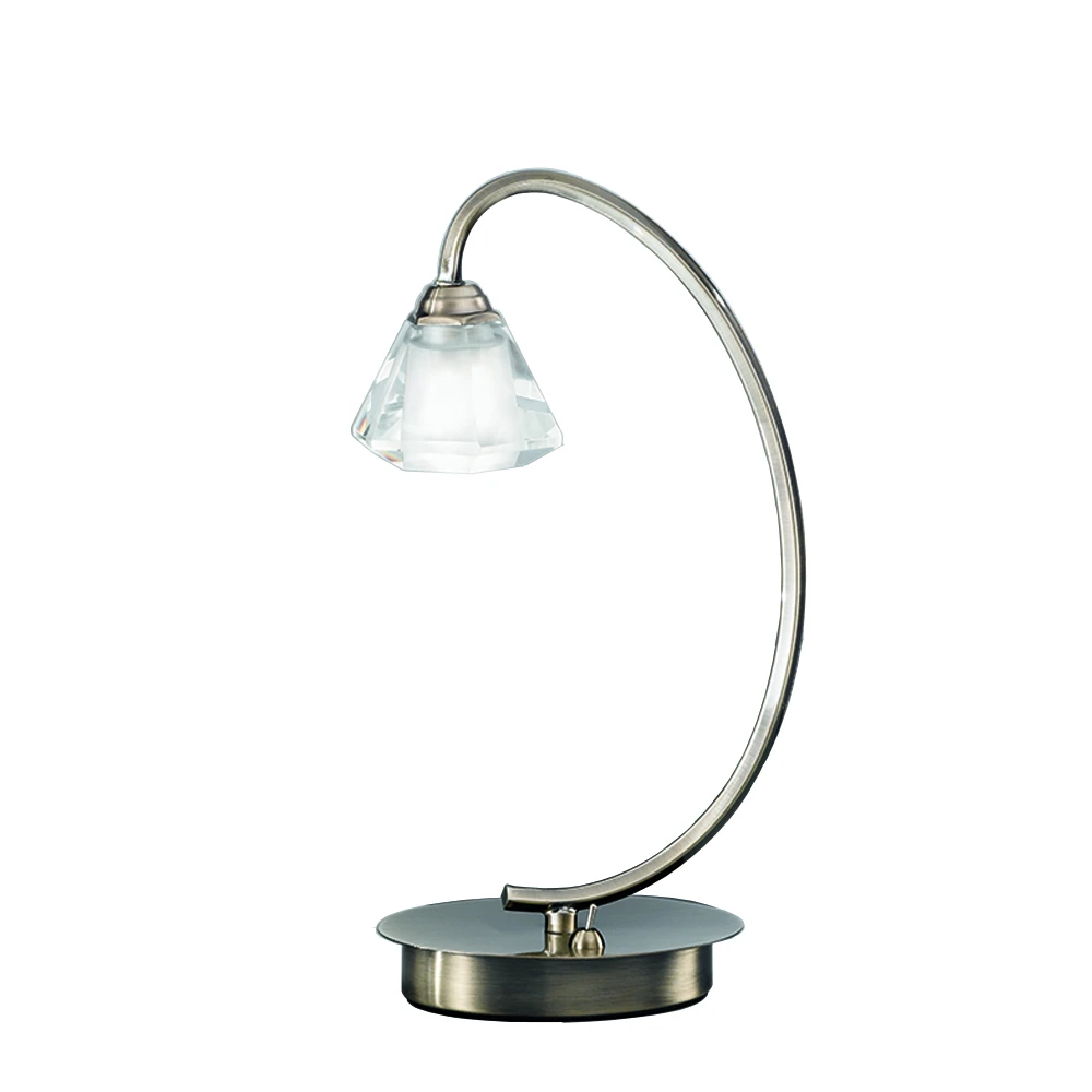 Traditional Curved Table Lamp in Bronze | Washington Lighting and Interiors Traditional Curved Table Lamp in Bronze | Washington Lighting and Interiors