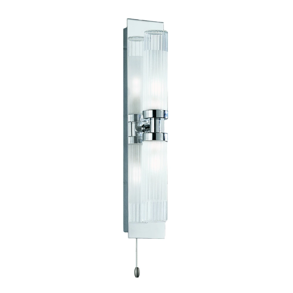 Bathroom Chrome Double Bracket Ip44 | Washington Lighting and Interiors Bathroom Chrome Double Bracket Ip44 | Washington Lighting and Interiors
