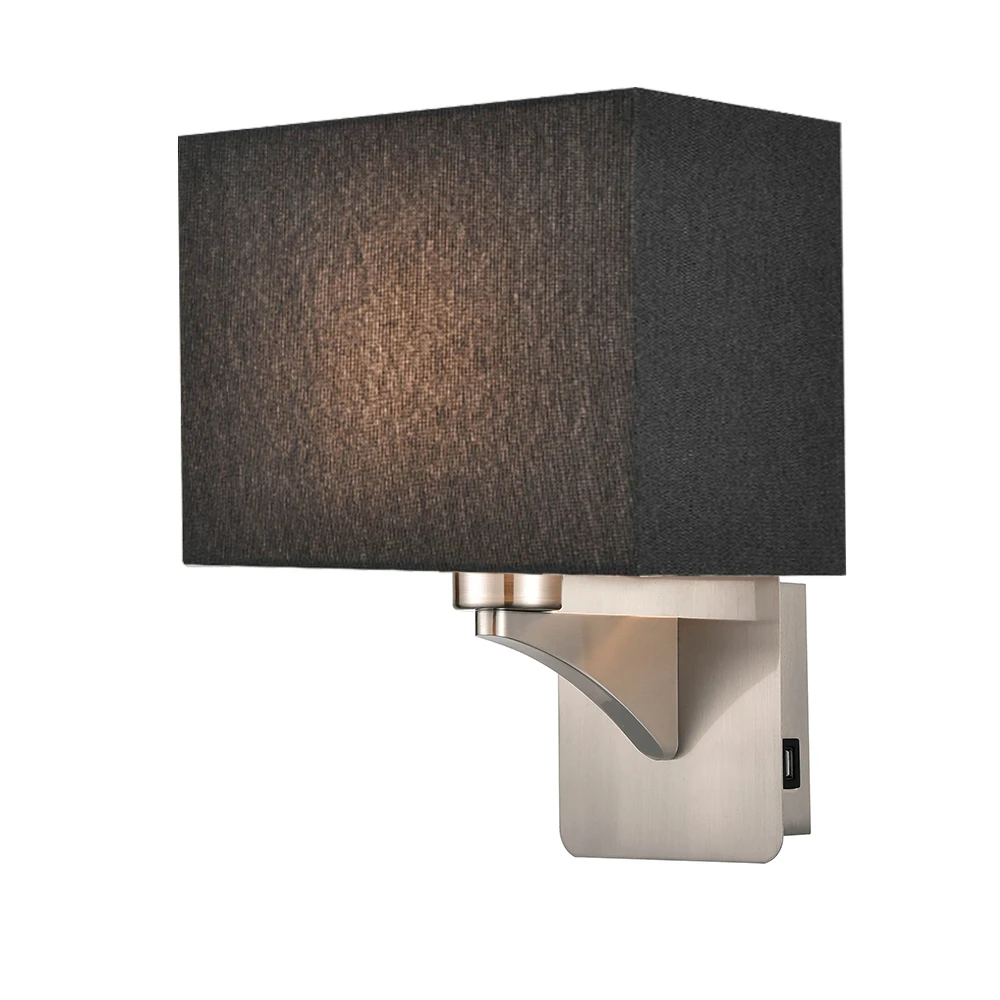1 Light Interior Wall Bracket Satin Nickel | Washington Lighting and Interiors 1 Light Interior Wall Bracket Satin Nickel | Washington Lighting and Interiors