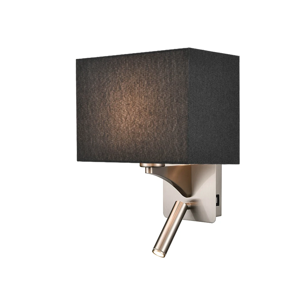 2 Light Interior Wall Bracket Satin Nickel | Washington Lighting and Interiors 2 Light Interior Wall Bracket Satin Nickel | Washington Lighting and Interiors