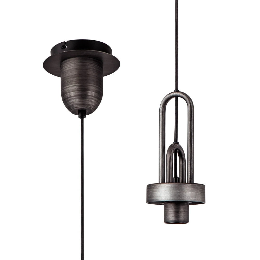 Aintree Suspension Kit 1 X E27 Aged Pewtermatt Black | Washington Lighting and Interiors Aintree Suspension Kit 1 X E27 Aged Pewtermatt Black | Washington Lighting and Interiors