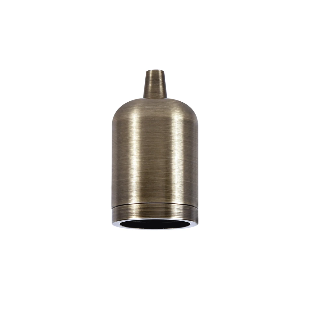 Anderson Lampholder Kit Antique Brass E27 max 60w Cw Cable Clamp Suitable for Shades & Cages | Washington Lighting and Interiors Anderson Lampholder Kit Antique Brass E27 max 60w Cw Cable Clamp Suitable for Shades & Cages | Washington Lighting and Interiors