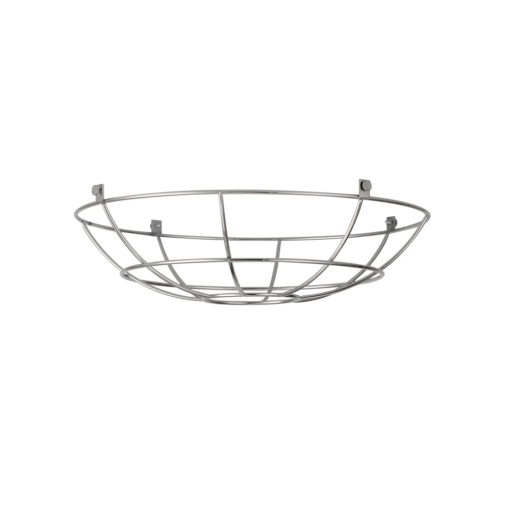 Anderson Clip on Shallow Round 35cm Wire Cage Shade Chrome | Washington Lighting and Interiors Anderson Clip on Shallow Round 35cm Wire Cage Shade Chrome | Washington Lighting and Interiors