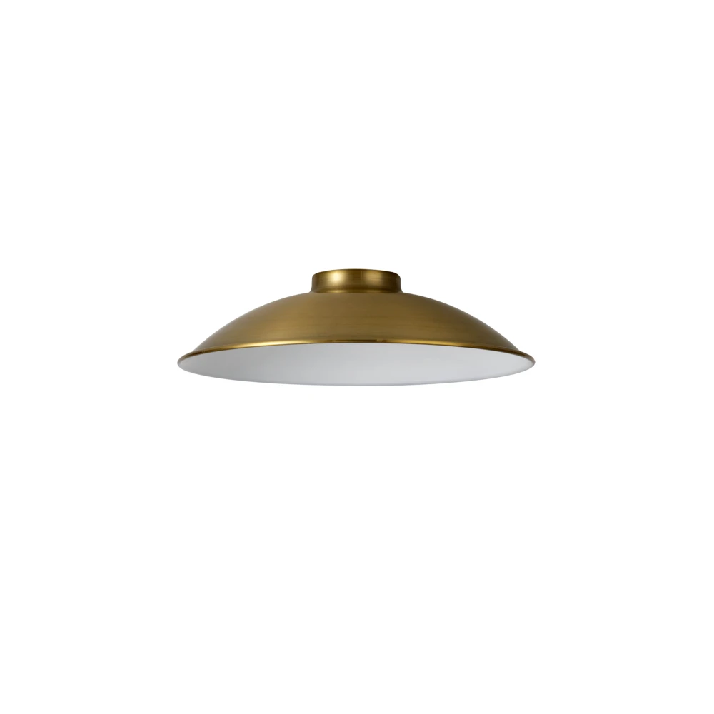 Anderson Shallow Round 25cm Lampshade Gilt Bronze | Washington Lighting and Interiors Anderson Shallow Round 25cm Lampshade Gilt Bronze | Washington Lighting and Interiors