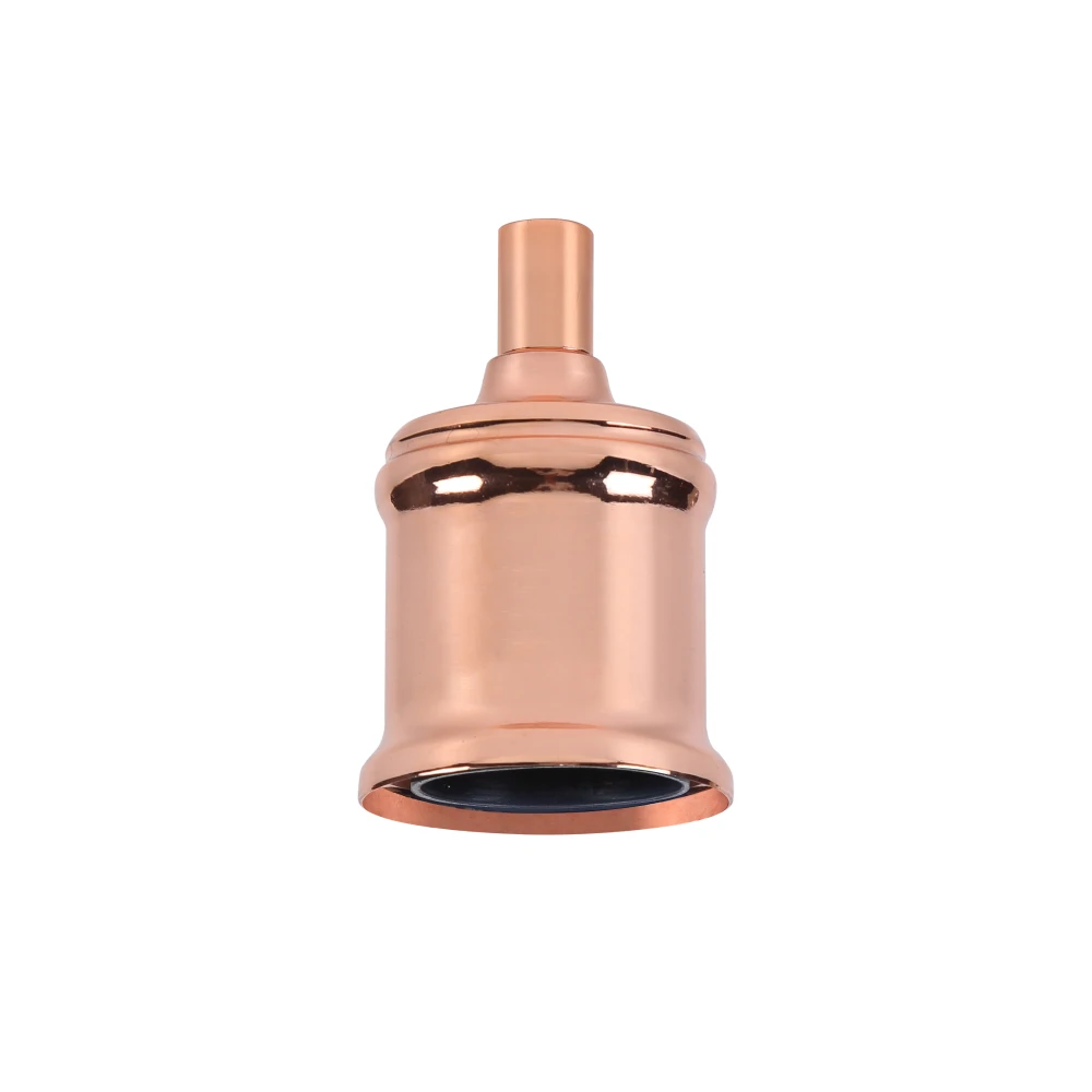 Anderson Metal Lampholder Kit Rose Gold E27 max 60w Cw Cable Clamp Not Suitable for Shades & Cages | Washington Lighting and Interiors Anderson Metal Lampholder Kit Rose Gold E27 max 60w Cw Cable Clamp Not Suitable for Shades & Cages | Washington Lighting and Interiors