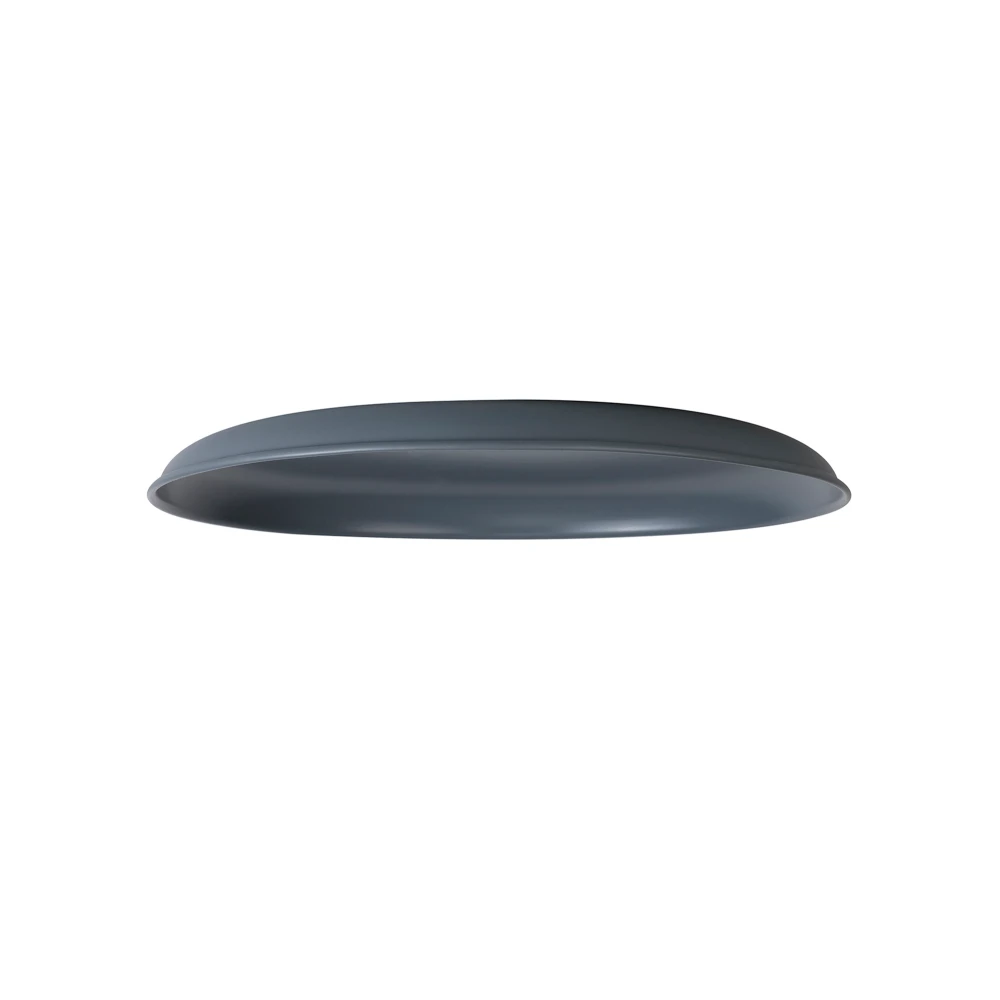 Anderson Round Flat Metal 35cm Lampshade Slate Grey | Washington Lighting and Interiors Anderson Round Flat Metal 35cm Lampshade Slate Grey | Washington Lighting and Interiors