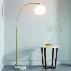 arc floor lamps
