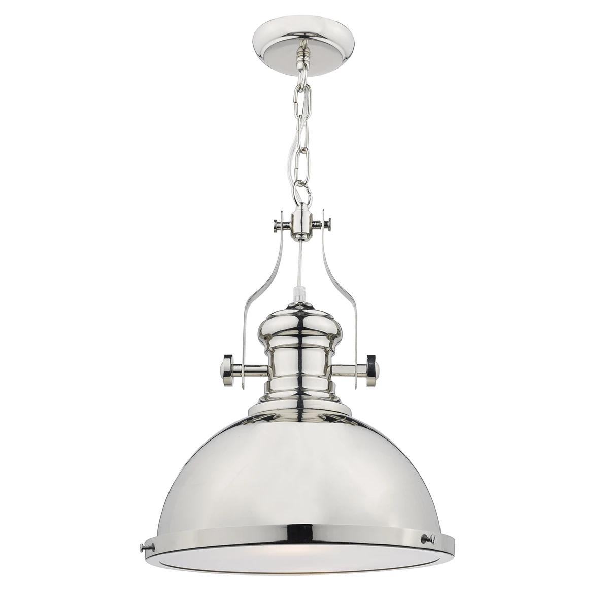 1 Light Pendant Polished Chrome | Washington Lighting and Interiors 1 Light Pendant Polished Chrome | Washington Lighting and Interiors