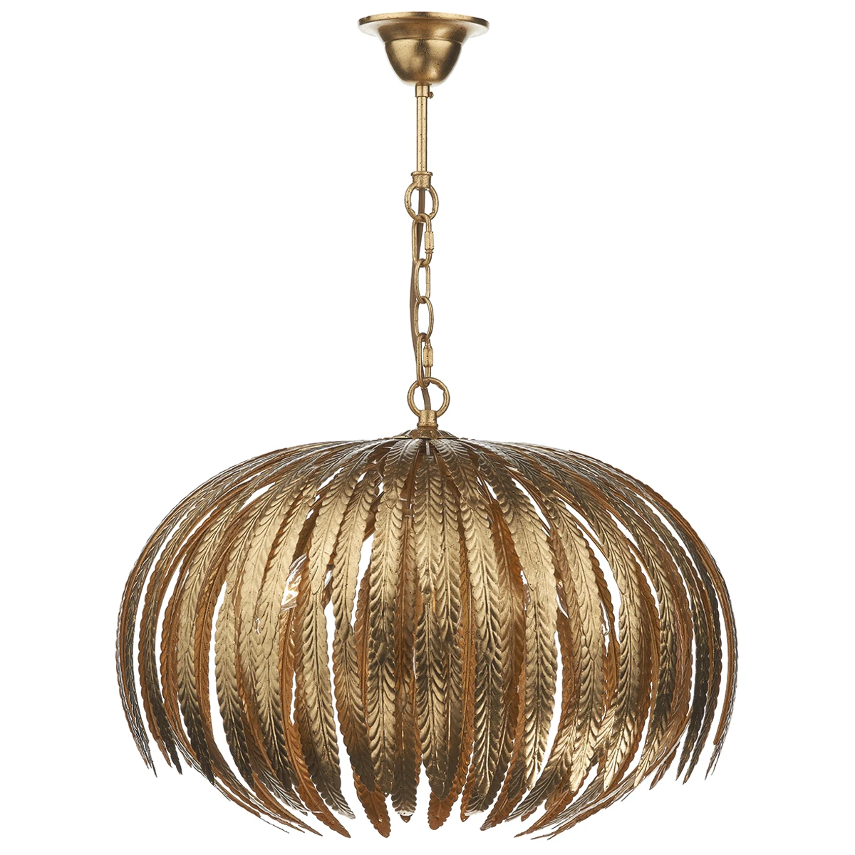 Hand Crafted Gold Leaf Patterned Ceiling Pendant | Washington Lighting and Interiors Hand Crafted Gold Leaf Patterned Ceiling Pendant | Washington Lighting and Interiors