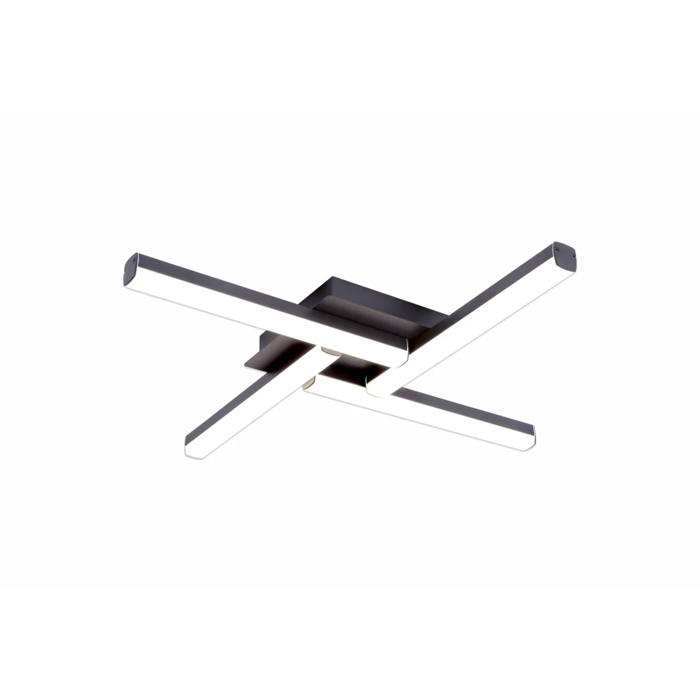 Audrey 4 Light Ceiling 4 X 6w Led 4000k 2210lm Ip44 Sand Black 3yrs Warranty | Washington Lighting and Interiors Audrey 4 Light Ceiling 4 X 6w Led 4000k 2210lm Ip44 Sand Black 3yrs Warranty | Washington Lighting and Interiors