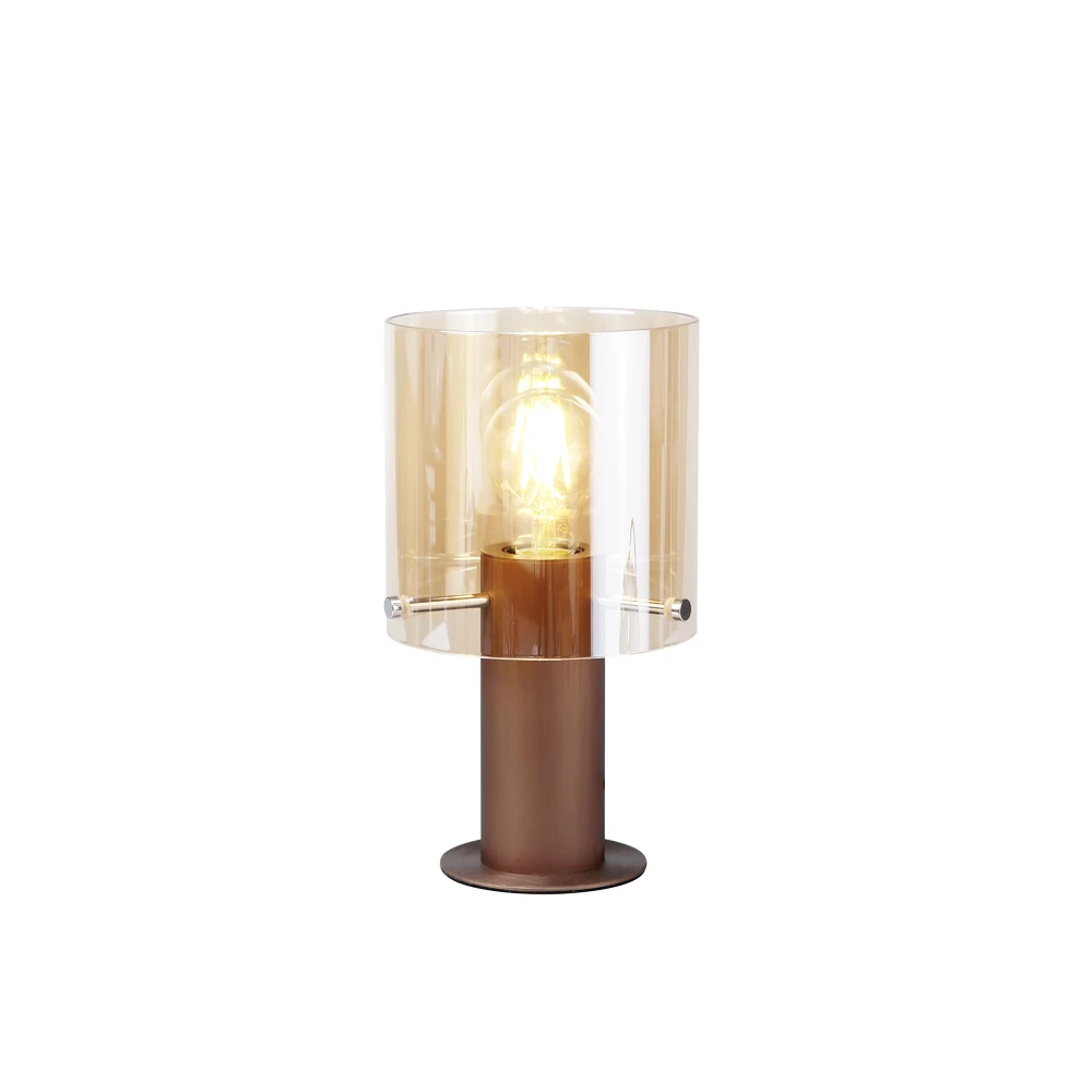 Bathurst Table Lamp 1 Light Table Lamp E27 Mochaamber Glass | Washington Lighting and Interiors Bathurst Table Lamp 1 Light Table Lamp E27 Mochaamber Glass | Washington Lighting and Interiors