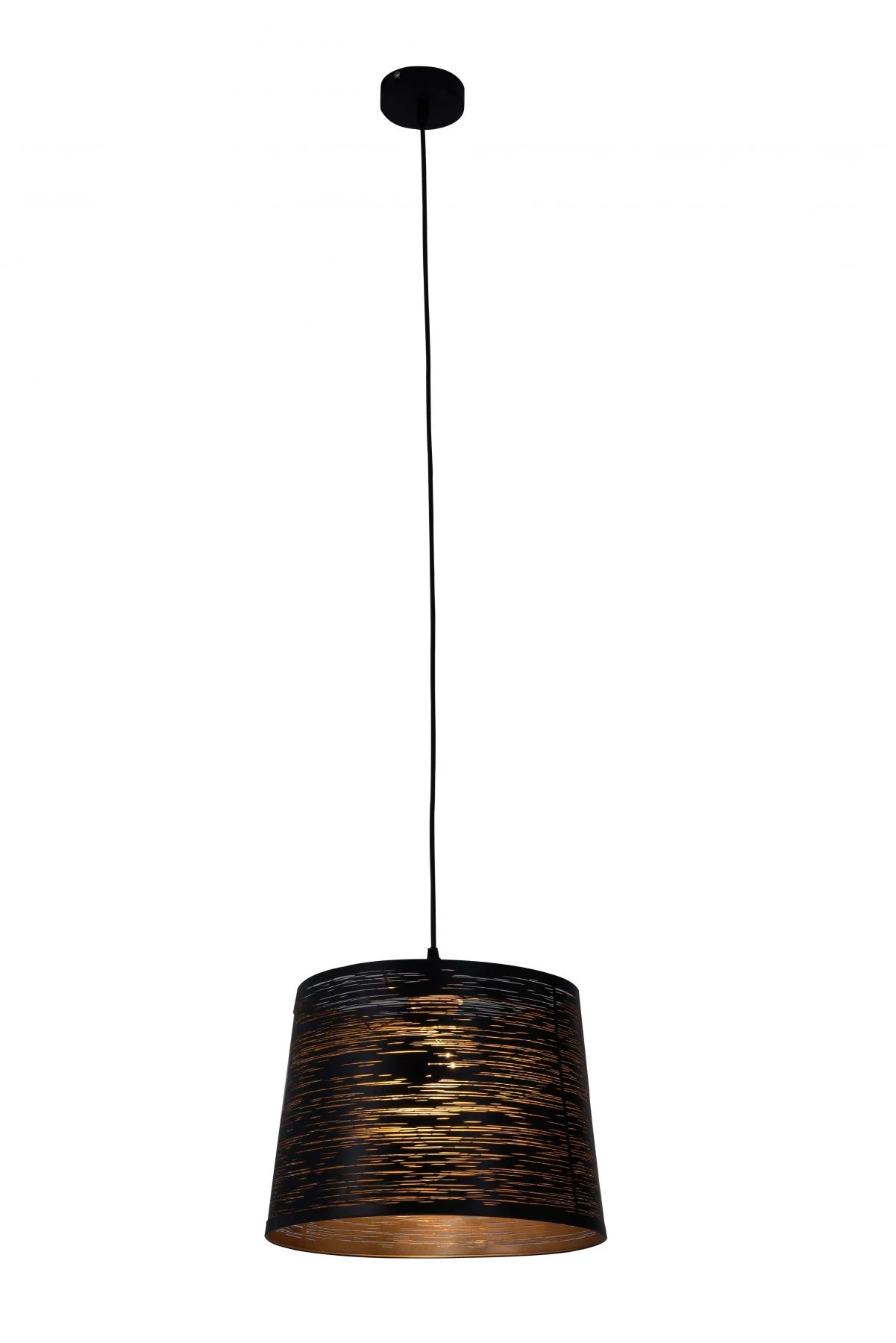 Black and Gold Non-electric Pendant Shade Only | Washington Lighting and Interiors Black and Gold Non electric Pendant Shade Only | Washington Lighting and Interiors