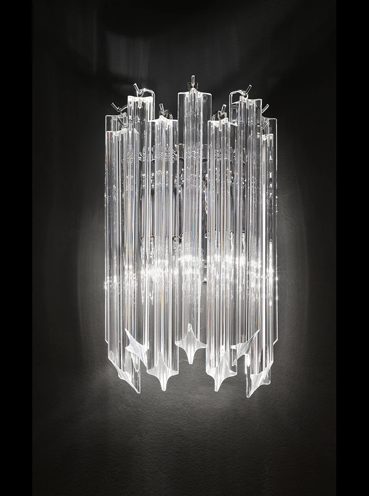 Crytsal Glass Double Small Wall Bracket | Washington Lighting and Interiors Crytsal Glass Double Small Wall Bracket | Washington Lighting and Interiors