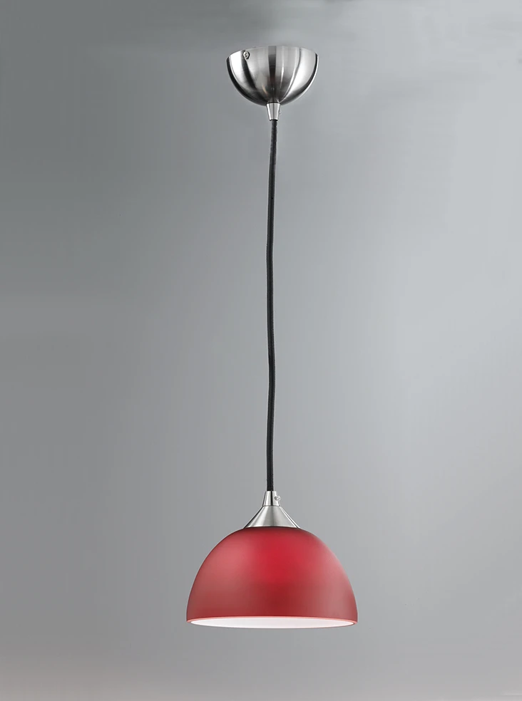 Red Glass Pendant Small | Washington Lighting and Interiors Red Glass Pendant Small | Washington Lighting and Interiors
