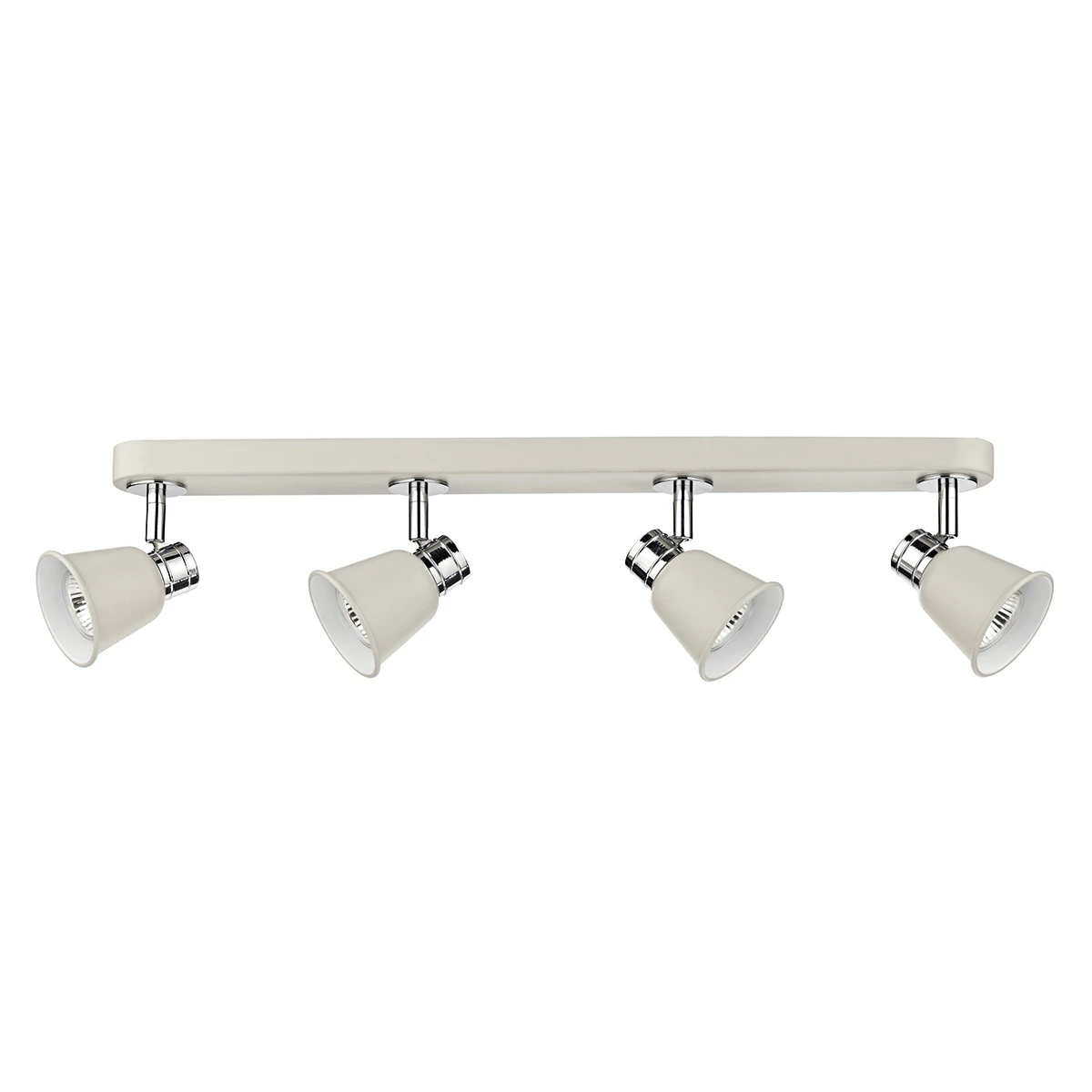 4 Light Bar Ceiling Fitted in Cream | Washington Lighting and Interiors 4 Light Bar Ceiling Fitted in Cream | Washington Lighting and Interiors