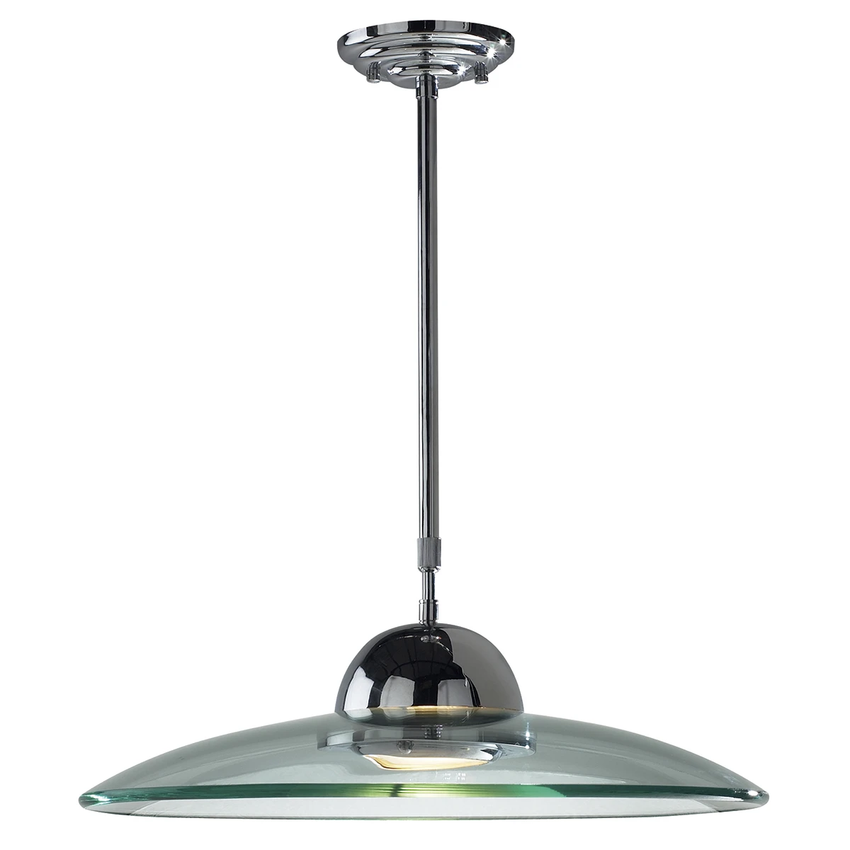 Pendant with Curved and Frosted Glass | Washington Lighting and Interiors Pendant with Curved and Frosted Glass | Washington Lighting and Interiors