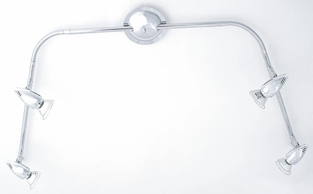 Flexi 4 Light Polished Chrome | Washington Lighting and Interiors Flexi 4 Light Polished Chrome | Washington Lighting and Interiors