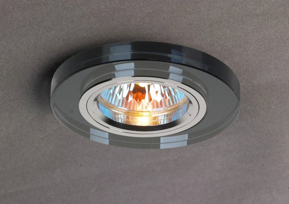 Crystal Downlight Shallow Round Rim Only Black | Washington Lighting and Interiors Crystal Downlight Shallow Round Rim Only Black | Washington Lighting and Interiors