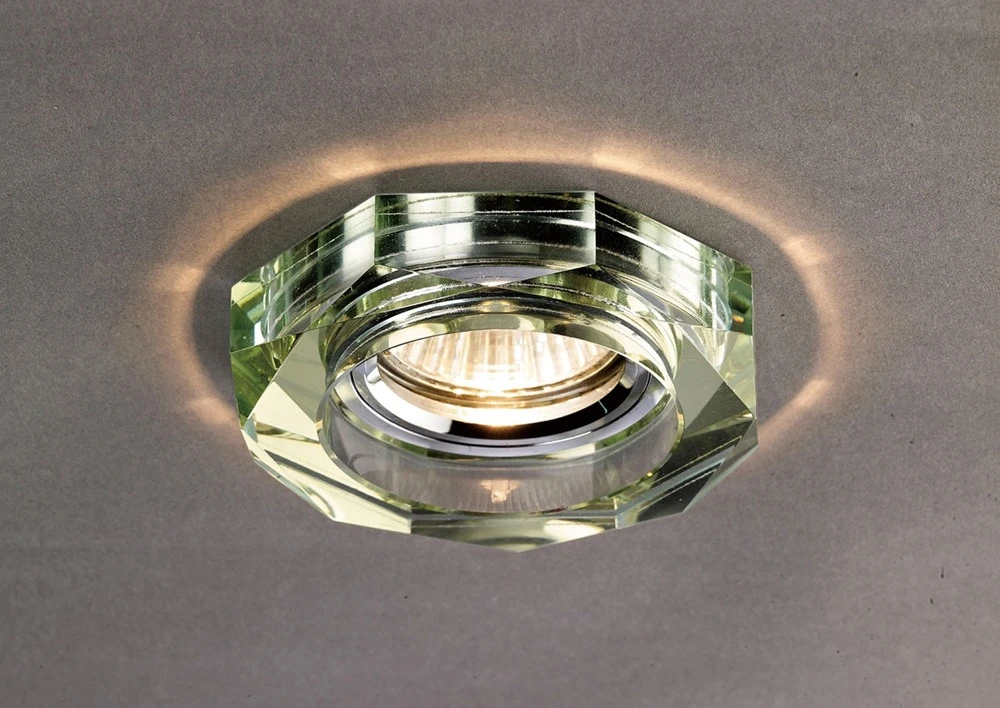 Crystal Downlight Deep Hexagonal Rim Only White Wine | Washington Lighting and Interiors Crystal Downlight Deep Hexagonal Rim Only White Wine | Washington Lighting and Interiors