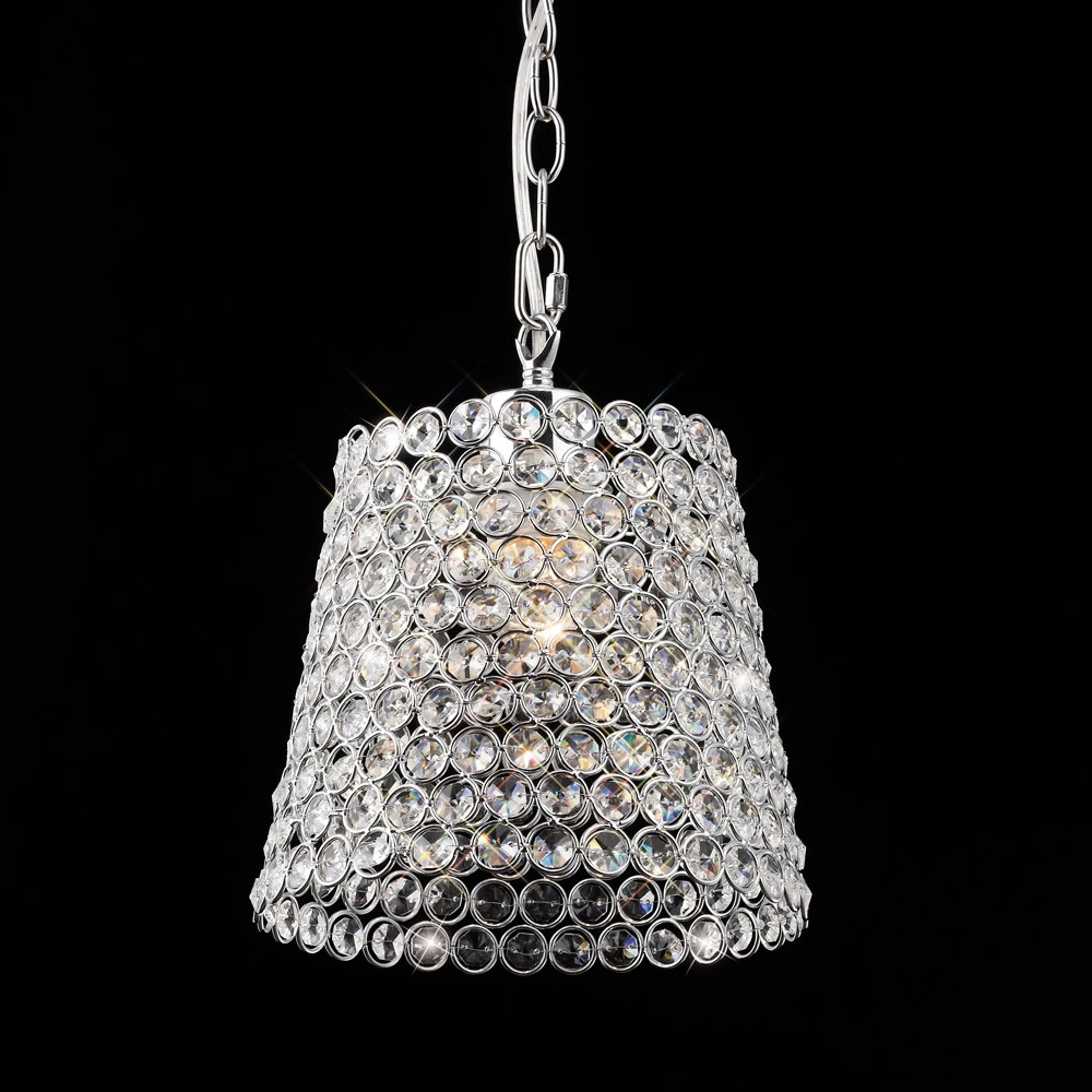 Crystal Lamp Shade Non-electric Chromecrystal | Washington Lighting and Interiors Crystal Lamp Shade Non electric Chromecrystal | Washington Lighting and Interiors