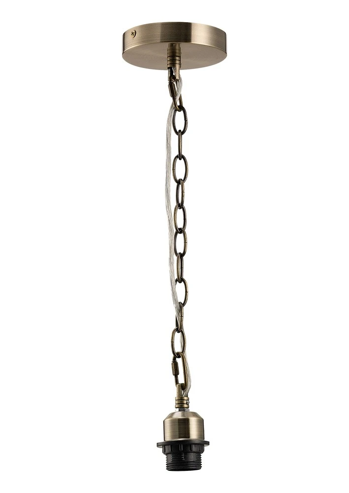 Electrical Suspension Kit 1 Light Antique Brass | Washington Lighting and Interiors Electrical Suspension Kit 1 Light Antique Brass | Washington Lighting and Interiors